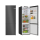 Lodówka Lodówka Bosch KGN492XCF PerfectFit No Frost 203cm Czarna Komora Zero VitaFresh 440L